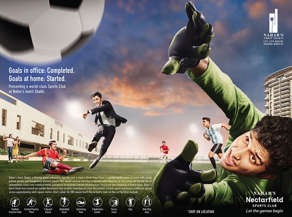 Nahar Group Football Ad
