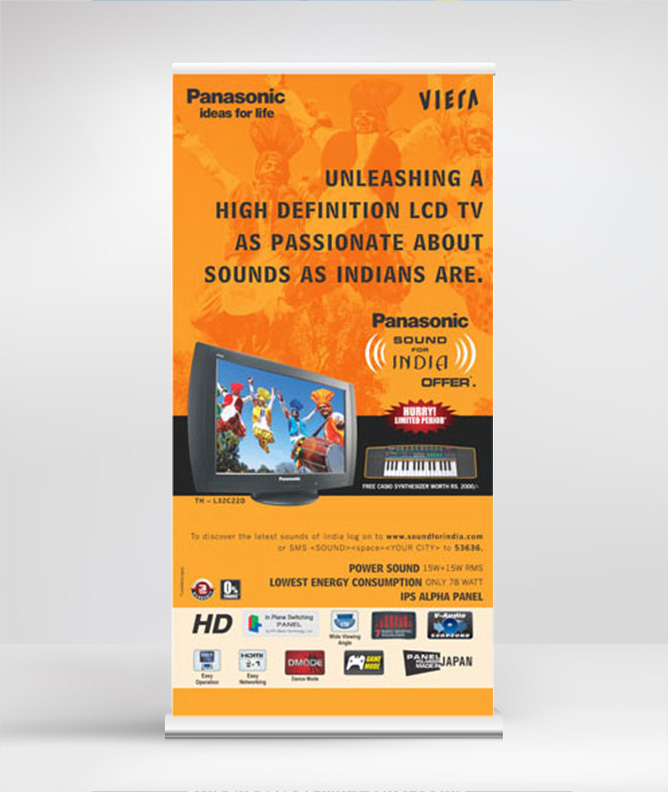 Panasonic Viera Sounds for India Campaign