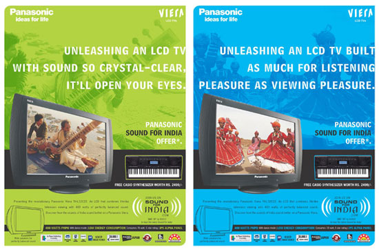 Panasonic Viera Sounds for India Campaign