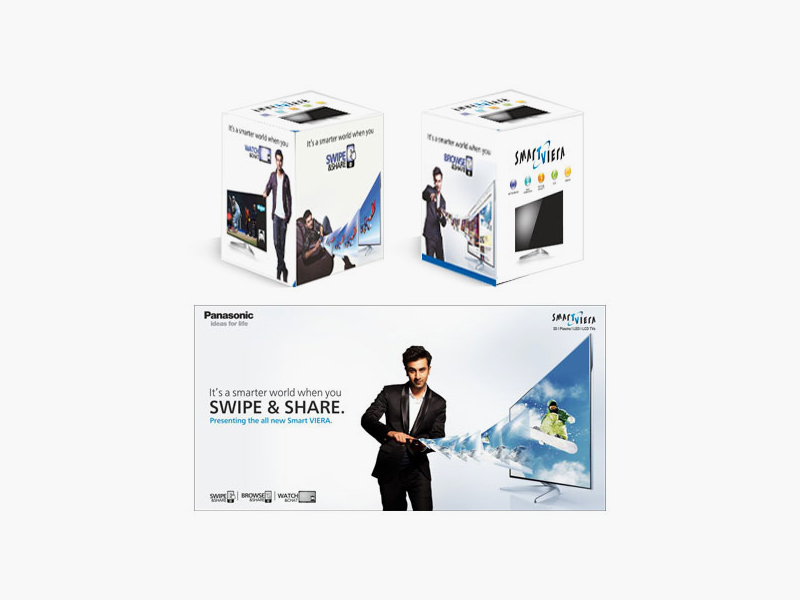Panasonic Viera Swipe and Share Campaign