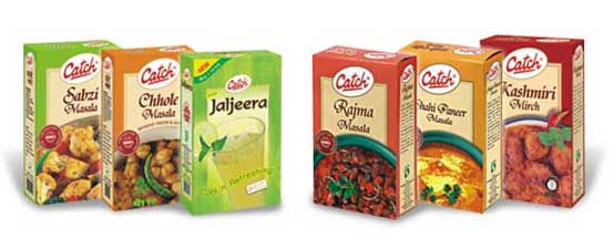 Catch Salts and Spices Packaging