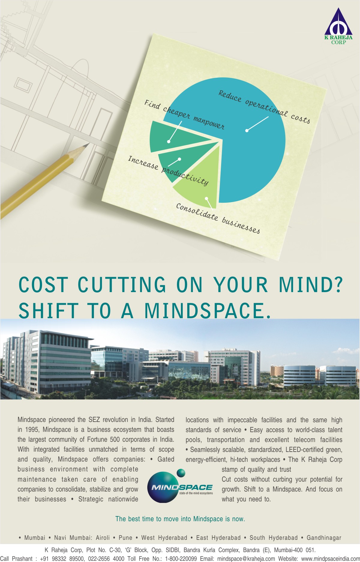 KRC Mindspace Ad