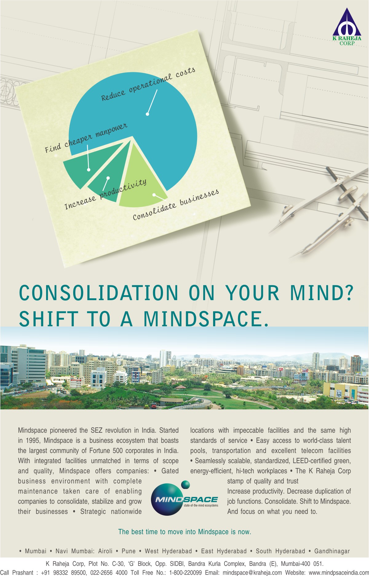 KRC Mindspace Ad