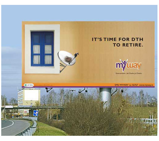 Myway IPTV Hoarding