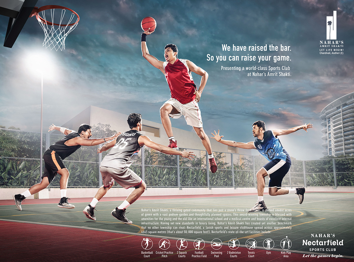 Nahar Group Basketball Ad