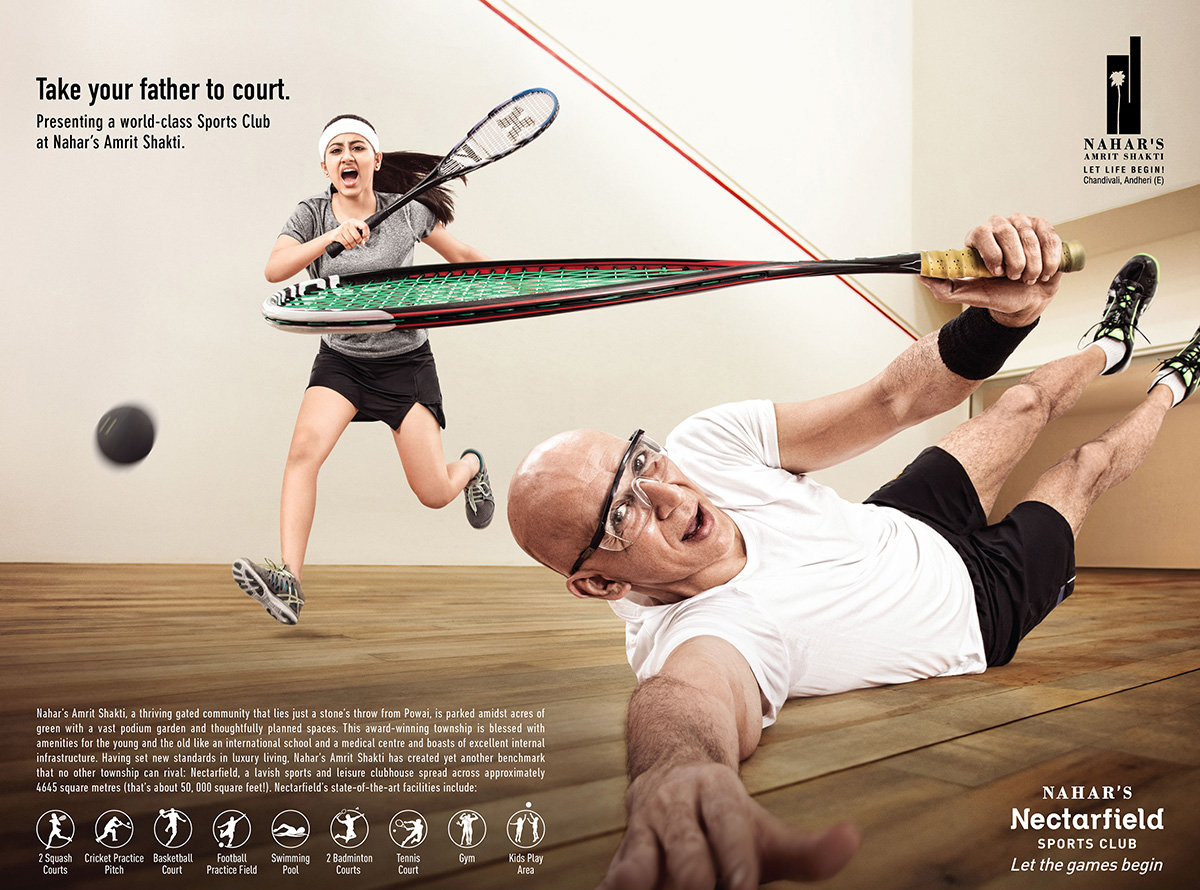 Nahar Group Squash Ad