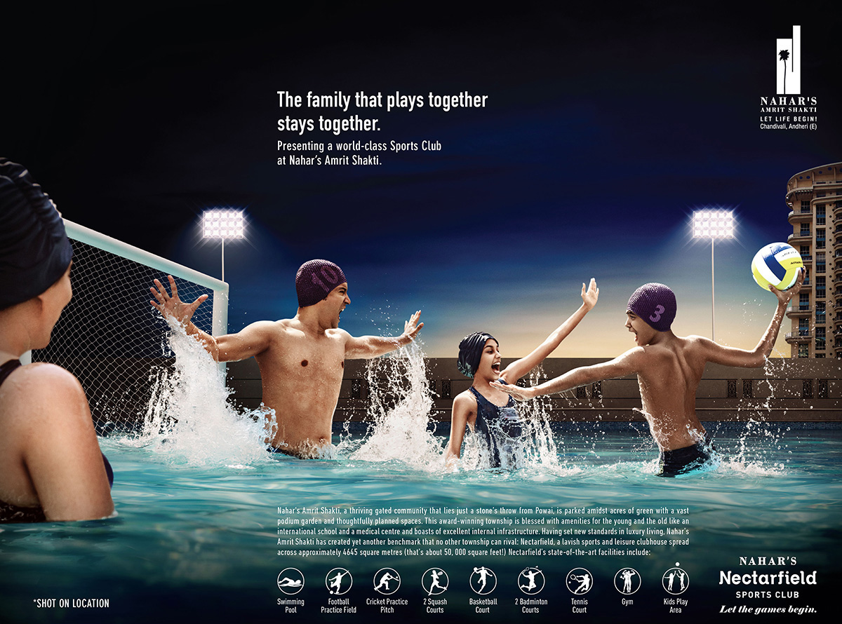 Nahar Group Water Polo Ad