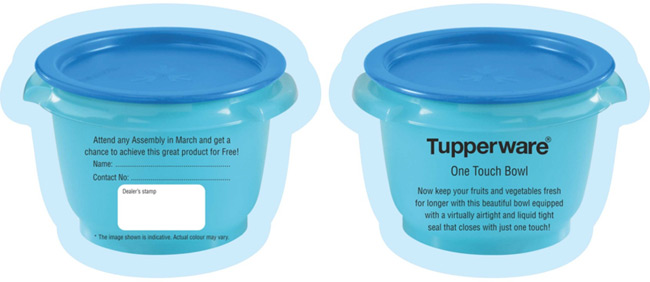 Tupperware Cookie Jar